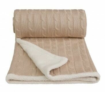 T-tomi  Pletená deka, beige / béžová porovnat ceny