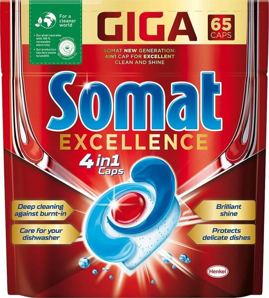 Somat Excellence 4v1 Tablety do myčky 65ks porovnat ceny