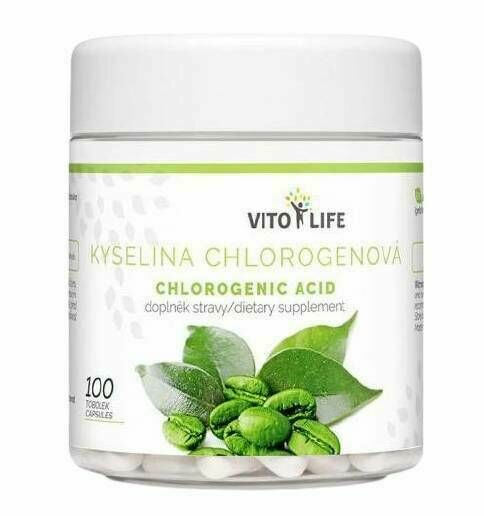 Vito Life Kyselina chlorogenová 100 tobolek porovnat ceny