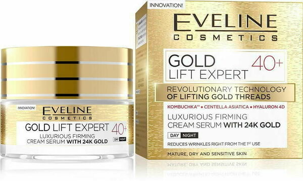 Eveline Cosmetics  Eveline Gold Lift Expert Day & Night cream 40+ 50ml porovnat ceny