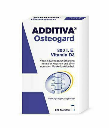 Additiva Osteogard Vitamin D3 800 I.E. 200 tablet porovnat ceny