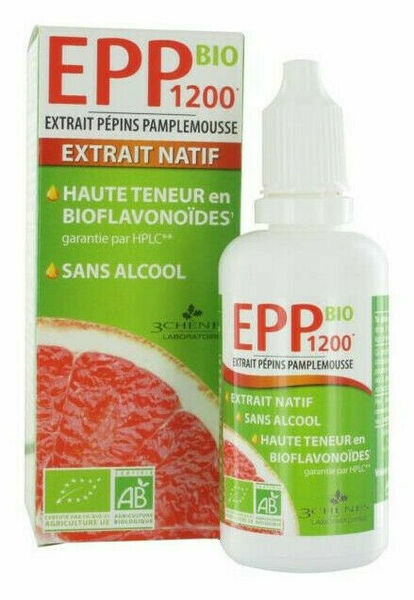 3Chénes  Les 3 Chênes EPP BIO 1200 Extrakt z grepových jader 50ml porovnat ceny