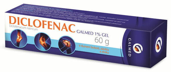 Galmed Diclofenac 1% gel 60g porovnat ceny