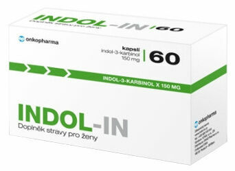INDOL-IN (cysty HPV myomy bolest prsou) 60 kapslí porovnat ceny