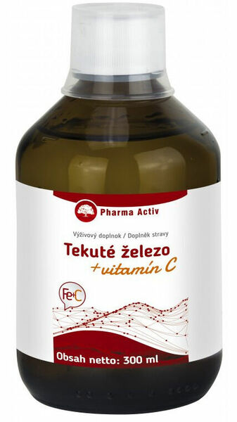 Pharma Activ Tekuté železo + vitamín C 300ml porovnat ceny