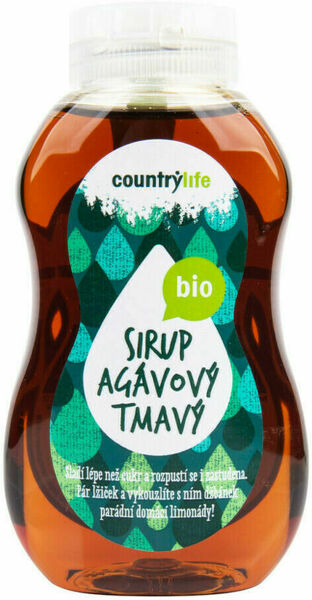 Country Life Sirup agávový tmavý BIO 250ml porovnat ceny