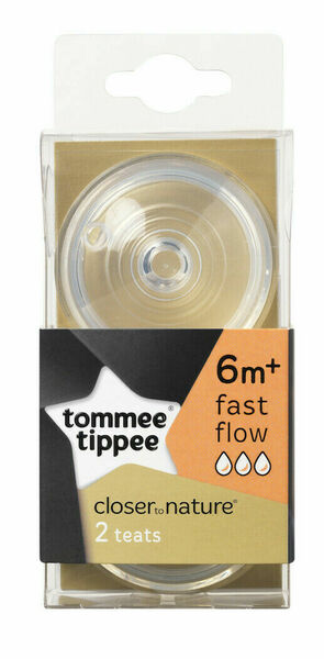 Tommee Tippee Savička SI C2N rychlý průtok 6+m 2ks porovnat ceny