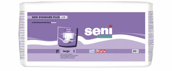 Seni Standard Plus Air Large plenkové kalhotky 30 ks porovnat ceny