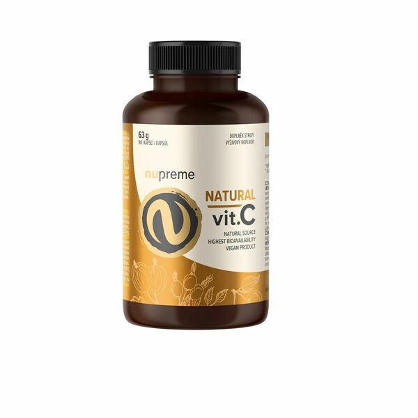 NUPREME Natural vitamín C 90 kapslí porovnat ceny