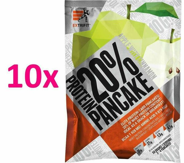 Extrifit Proteinové palačinky 10x50g 20% jablko skořice porovnat ceny
