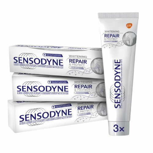 Sensodyne Zubní pasta Repair & Protect Whitening 3x75ml porovnat ceny