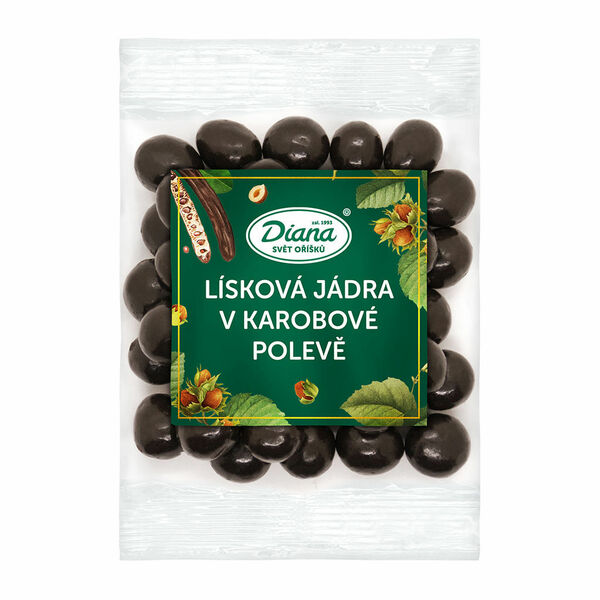 Diana Company Lísková jádra v karobové polevě 100g porovnat ceny