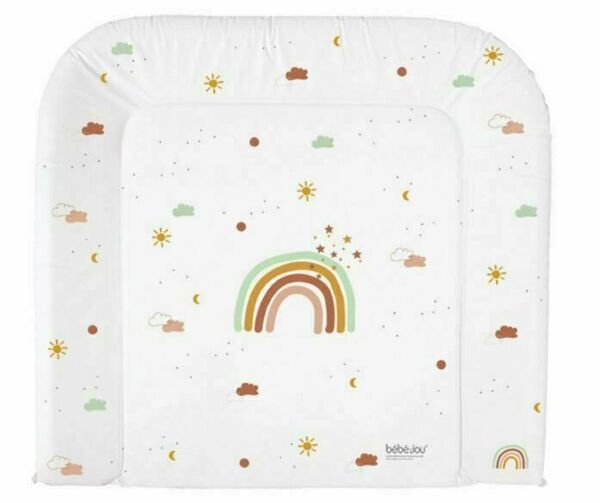 Bébé-Jou Přebalovací podložka třístranná Rainbow Sky 72x77cm porovnat ceny