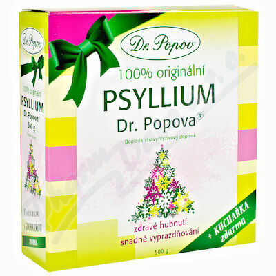 Dr.Popov Psyllium indic.rozp.vláknina 500g Vánoční porovnat ceny