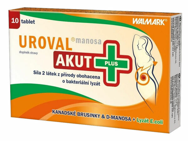 Walmark Uroval MANOSA AKUT Plus 10 tablet porovnat ceny