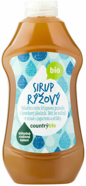 Country Life Sirup rýžový BIO 874ml porovnat ceny