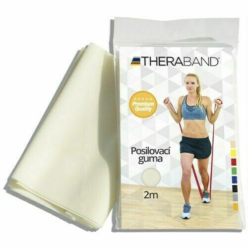 Theraband  Thera-Band Posilovací guma 2m béžová - velmi slabá porovnat ceny