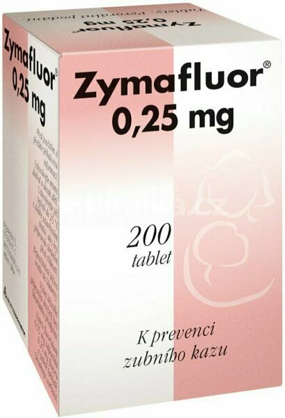 Zymafluor 0.25mg 200 tablet porovnat ceny