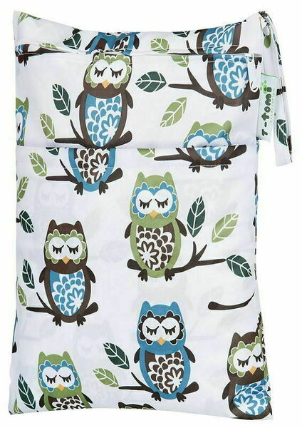 T-tomi  Nepromokavý pytlík, white owl / bílé sovy porovnat ceny