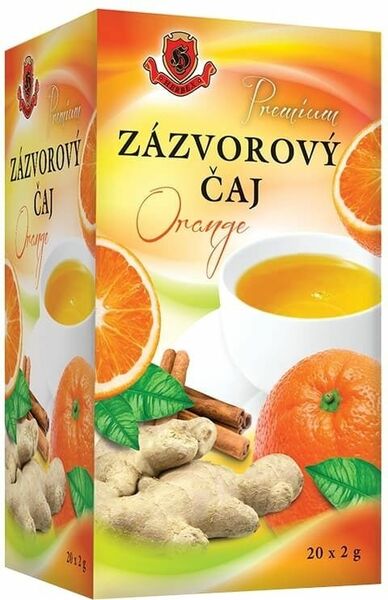 HERBEX Zázvorový čaj Pomeranč 20x2g porovnat ceny