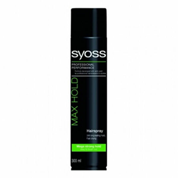 SYOSS Lak na vlasy max hold 300 ml porovnat ceny