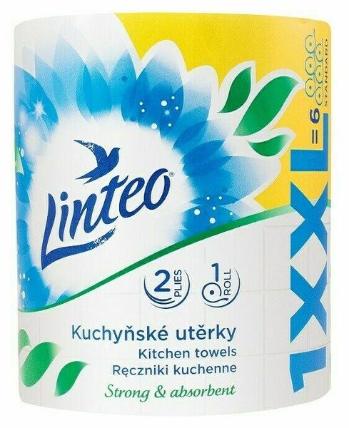 Univerzální utěrky LINTEO CLASSIC 1 role, 2-vrstvé 60 m porovnat ceny