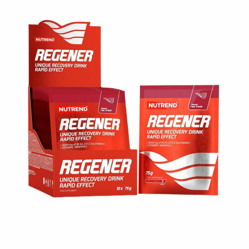 Nutrend  Regener Červené ovoce 10x75g porovnat ceny