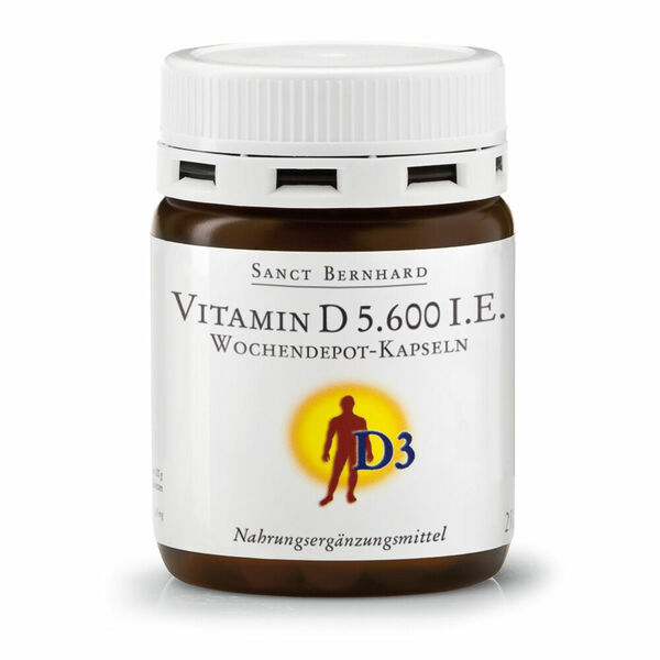 Sanct Bernhard Vitamin D 5.600 IU postupné uvolňování 26 kapslí porovnat ceny