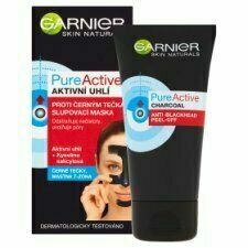 Garnier Pure Active Slupovací maska proti černým tečkám s aktivním uhlím 50ml porovnat ceny