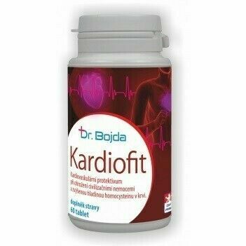 KARDIOFIT - kardioprotektivum 60 tbl. Dr.Bojda porovnat ceny