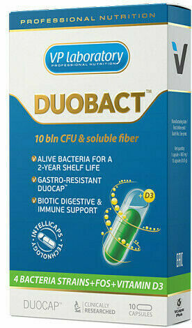 VPLab Duobact biotic digestive immune support 10 kapslí porovnat ceny
