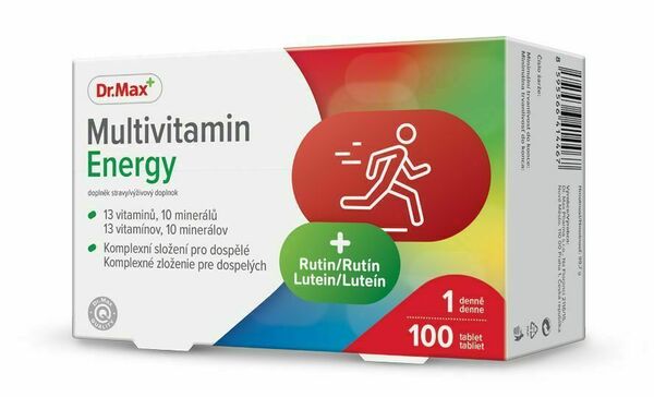 Dr.Max Multivitamin Energy 100 tablet porovnat ceny