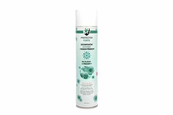 Protector Forte Dezinfekční aerosol s nanostříbrem na plochy a předměty 600ml porovnat ceny