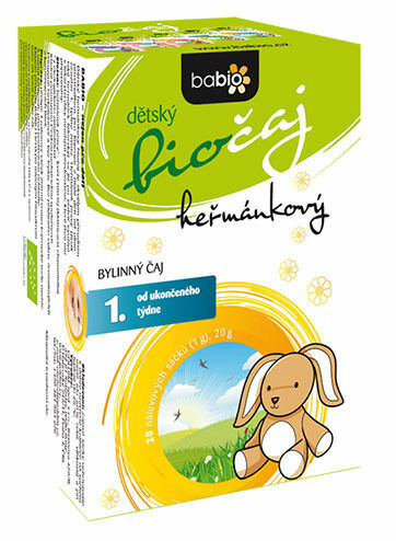 BABIO dětský biočaj heřmánkový 20x1.5g porovnat ceny