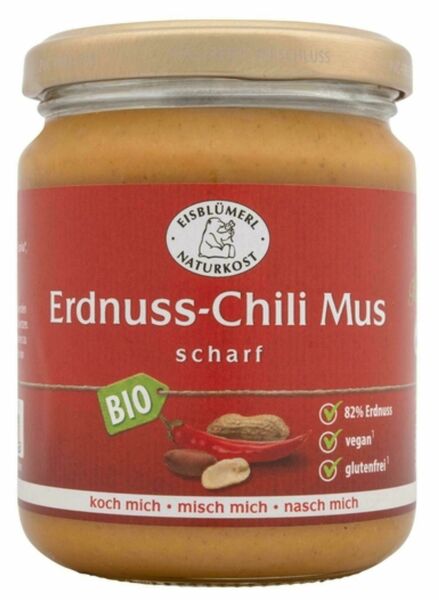 Wolfberry  Eisblumerl Arašídový krém pražený s chilli BIO 250g porovnat ceny