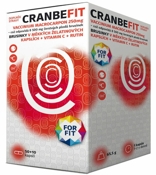 Galmed Cranbefit 50+10 kapslí porovnat ceny
