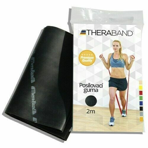 Theraband  Thera-Band Posilovací guma 2m černá - speciálně silná porovnat ceny