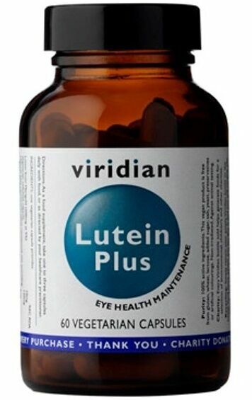 Viridian Lutein Plus 60 kapslí porovnat ceny