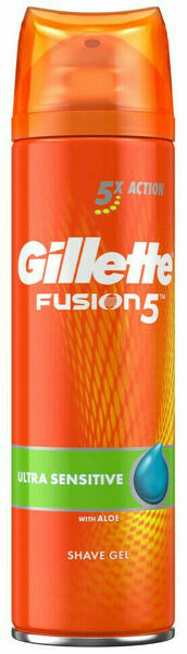 Gillette Fusion Ultra Sensitive gel 200ml porovnat ceny