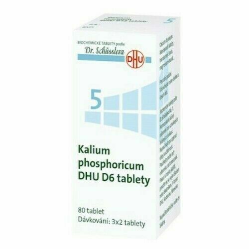 No.5 Kalium phosphoricum DHU D6 80 tablet porovnat ceny
