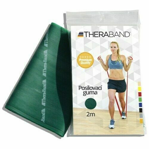 Theraband  Thera-Band Posilovací guma 2m zelená - silná porovnat ceny