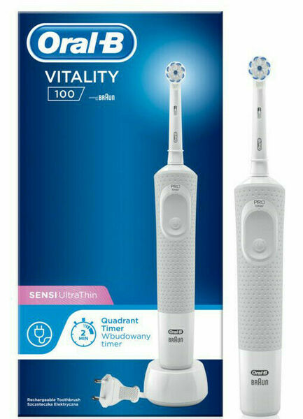 Oral-B Family pack - D100 Vitality Sensi White + D100 Kids Frozen II porovnat ceny