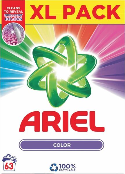 Ariel prací prášek Color (63 pracích dávek) 4,725kg porovnat ceny