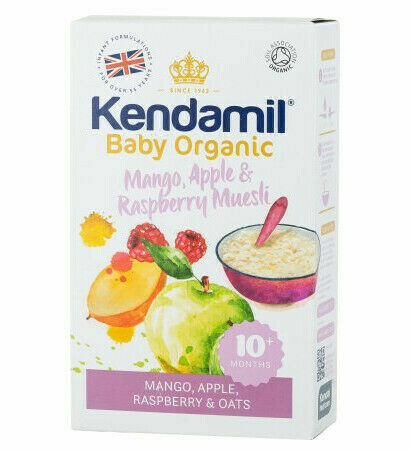 Kendamil Bio / Organická ovesná kaše s ovocem (mango, jablko, malina) 150g porovnat ceny