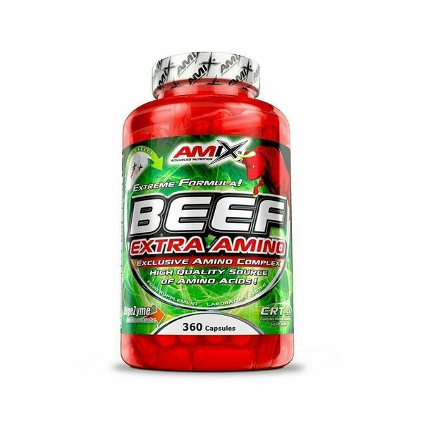 Amix Beef Extra Amino, 360 kapslí porovnat ceny