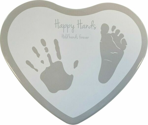 Happy Hands 2D Heart Silver/White porovnat ceny