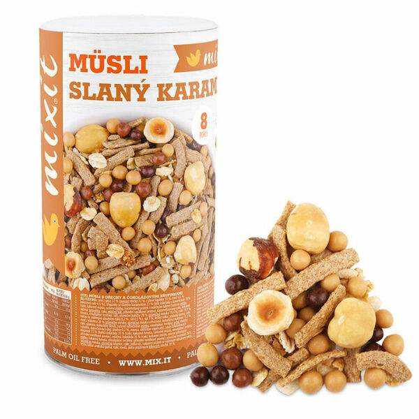MIXIT Pečený mixit slaný karamel & lískové oříšky 470 g porovnat ceny