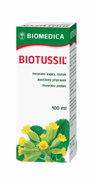 Biomedica Biotussil perorální kapky roztok 100ml porovnat ceny