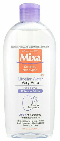 Mixa Very Pure micelární voda 400ml porovnat ceny
