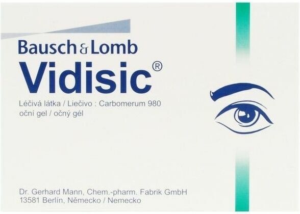 Vidisic gel oční 3x10g porovnat ceny